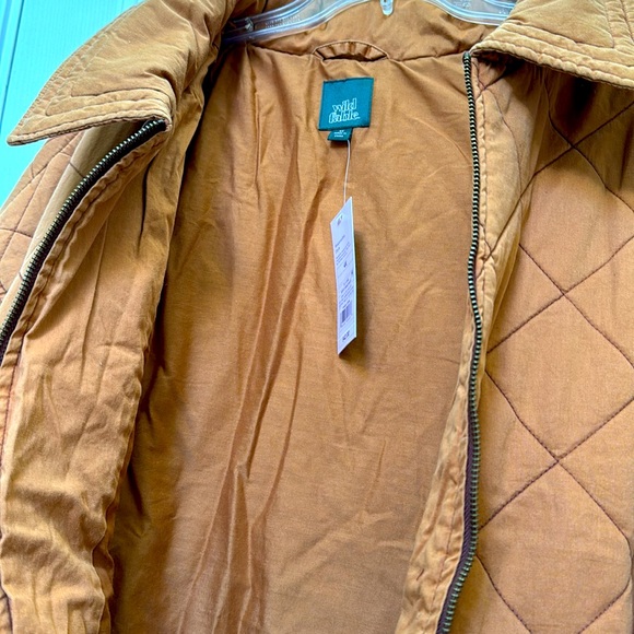 NWT! WILD FABLE Oversized Woven Quilted Jacket Plus Size 4X (Last One) - Picture 6 of 7